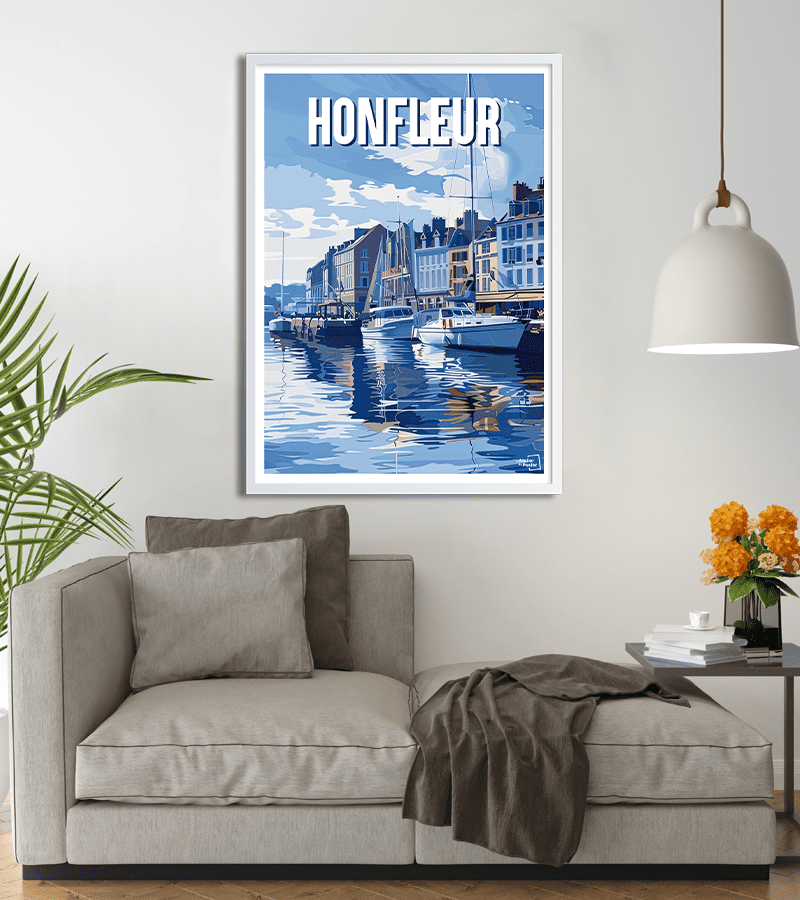 poster honfleur