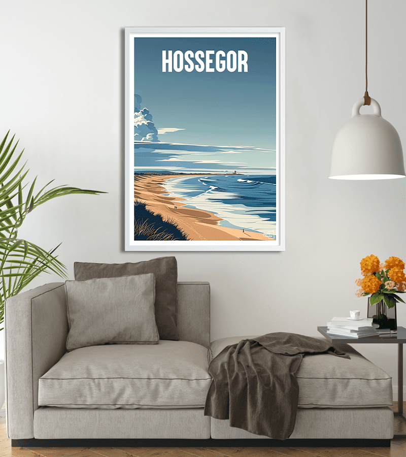 poster hossegor