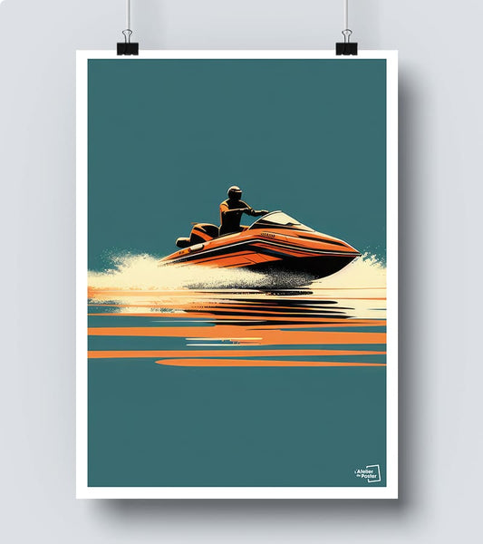 Affiche Jet Ski