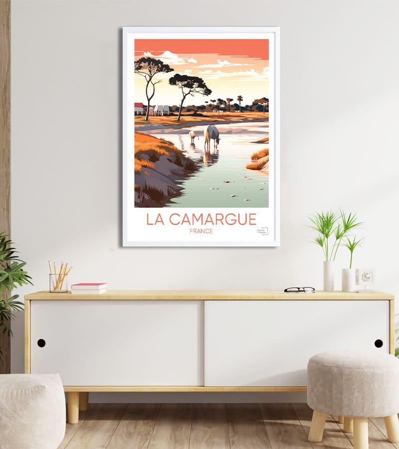 Affiche La Camargue