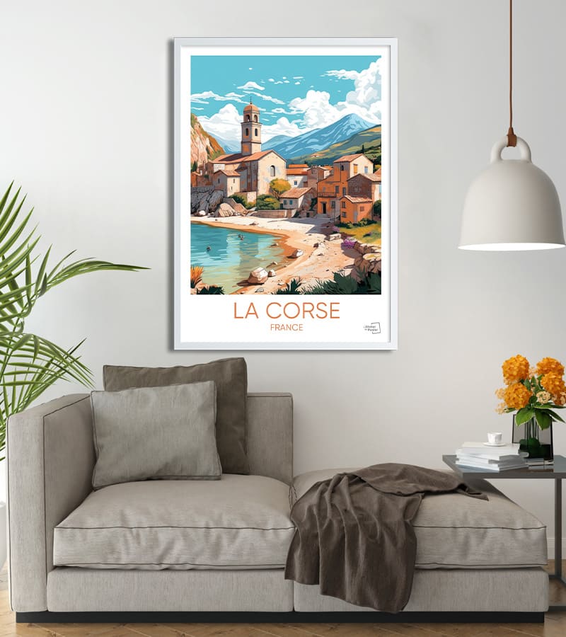 Poster La Corse