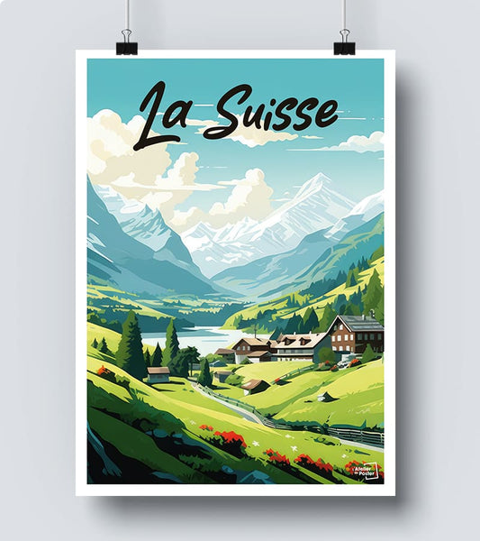 Affiche La Suisse