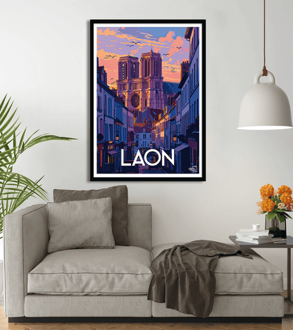 poster Vintage Laon