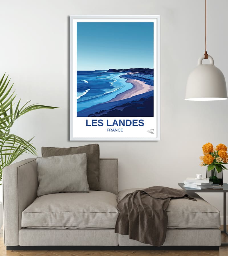 poster les landes