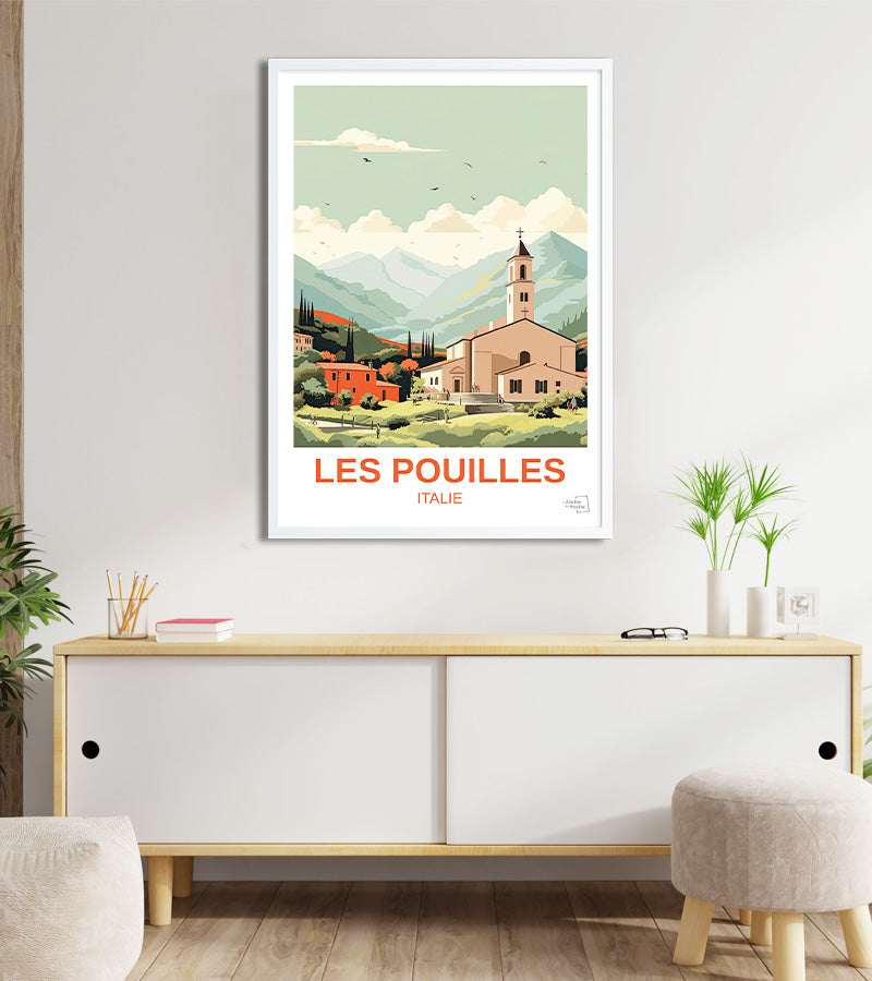 poster Les Pouilles - Italie