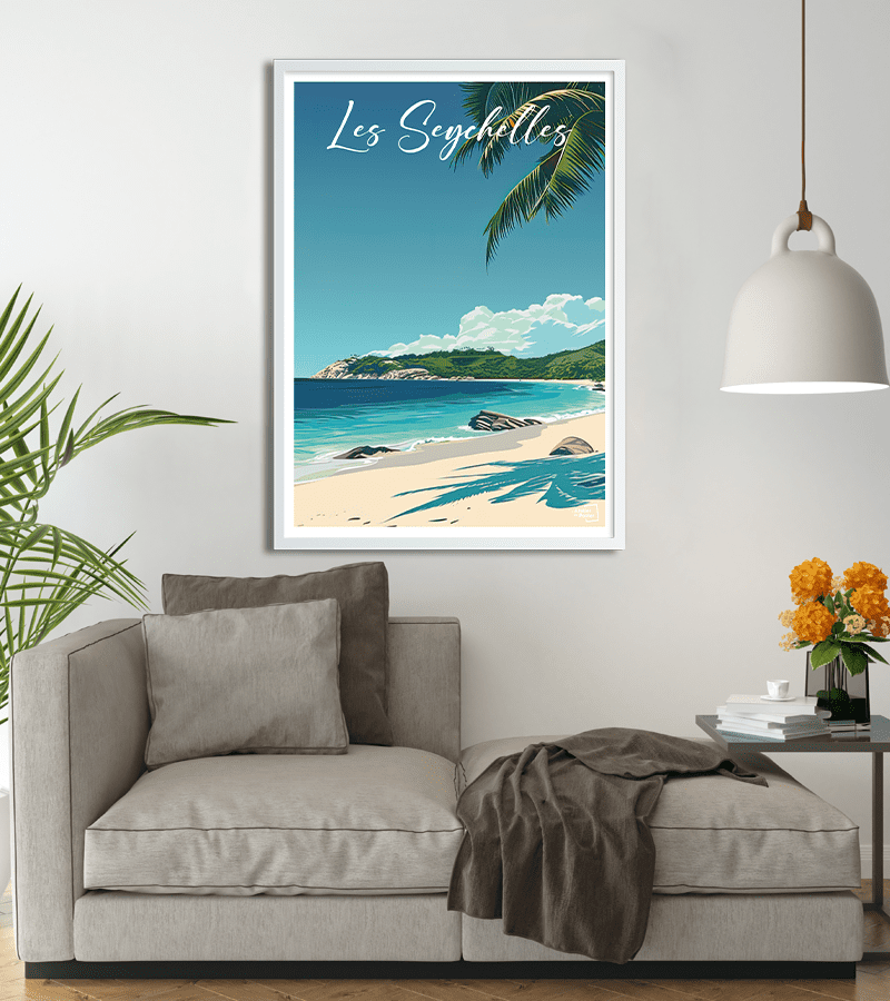 poster Les Seychelles