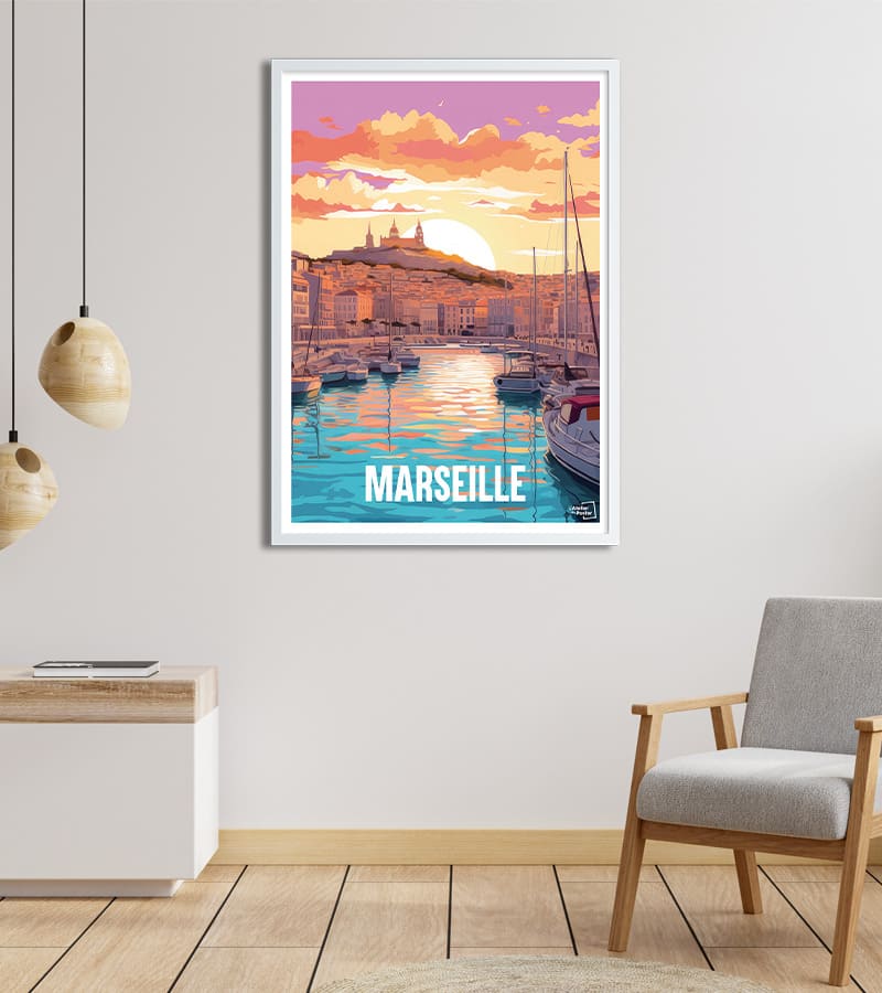 Poster Marseille 