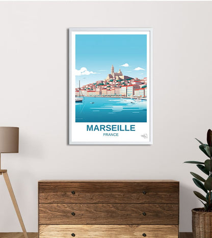 poster port de Marseille 