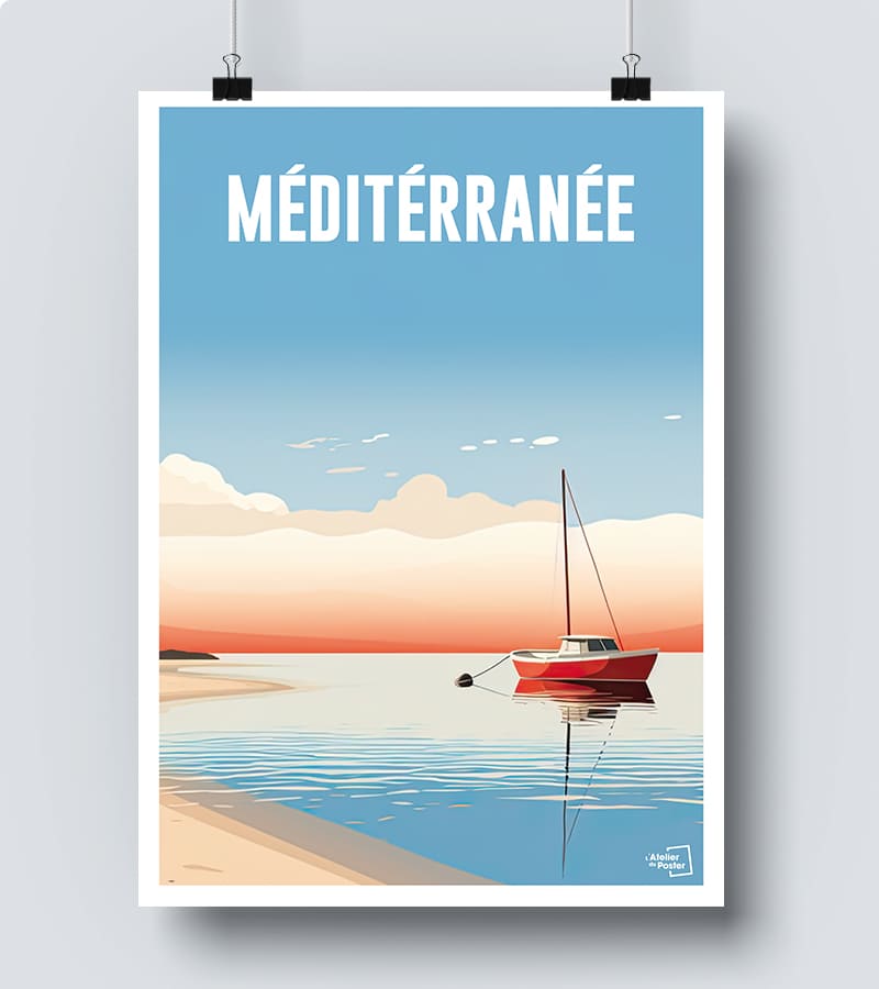 Affiche Méditerranée