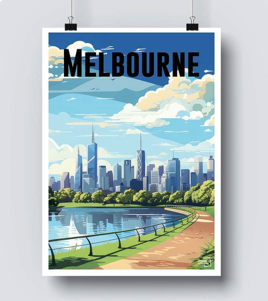 Affiche Melbourne