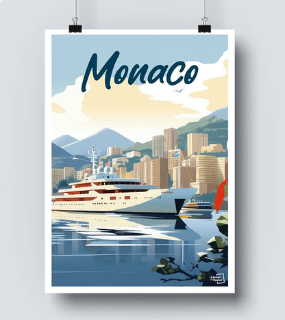 Affiche Monaco