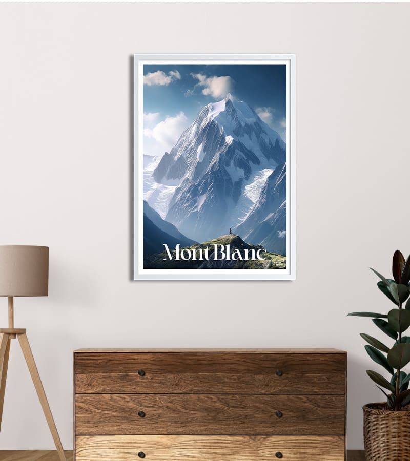 Poster Mont Blanc