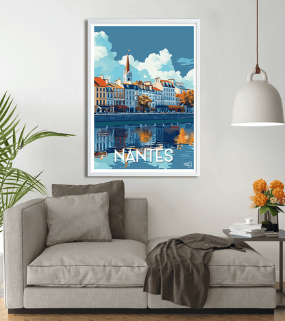 poster Vintage Nantes