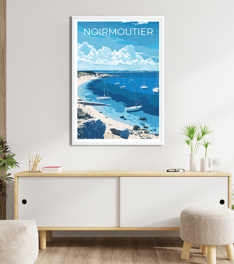 poster Vintage Ile de Noirmoutier