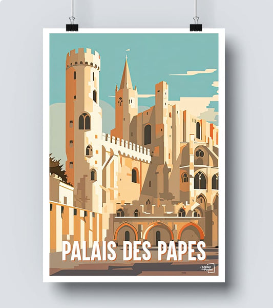 Affiche Palais de Papes