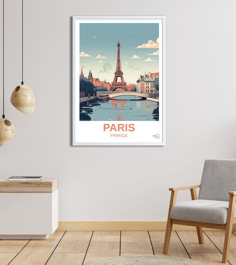 poster vintage Paris