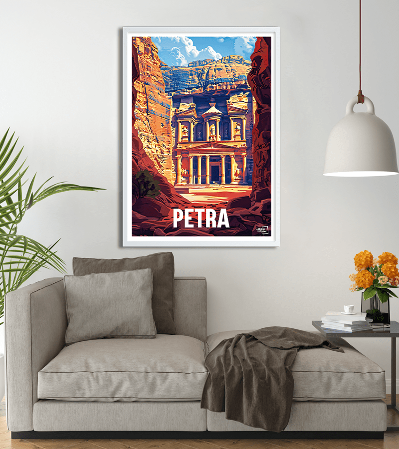 poster Petra - Jordanie