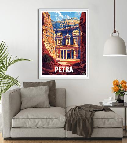 poster Petra - Jordanie