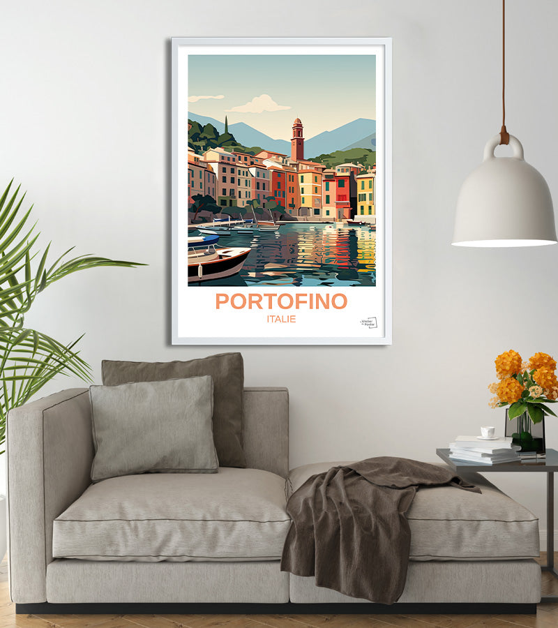 poster Portofino - Italie