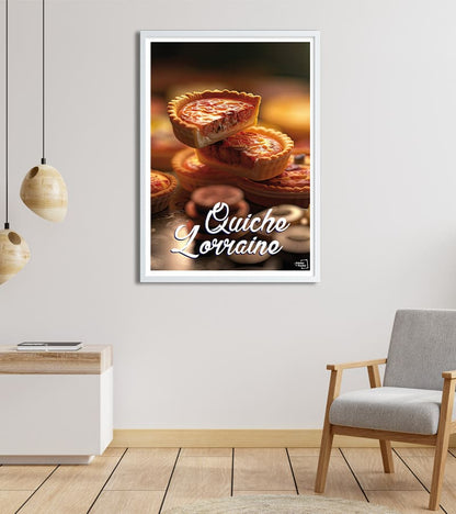 Poster Quiche Lorraine