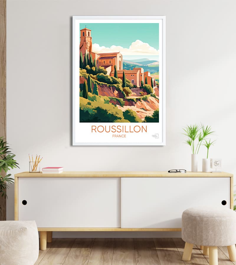 Affiche Le Roussillon