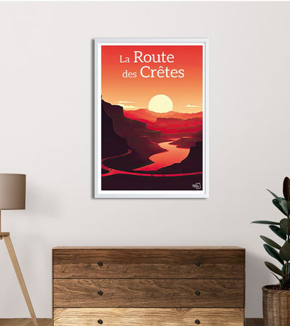 poster la route des Crêtes