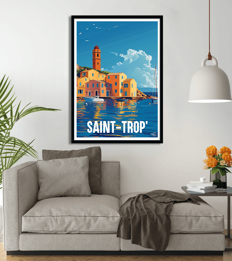 poster Saint Tropez