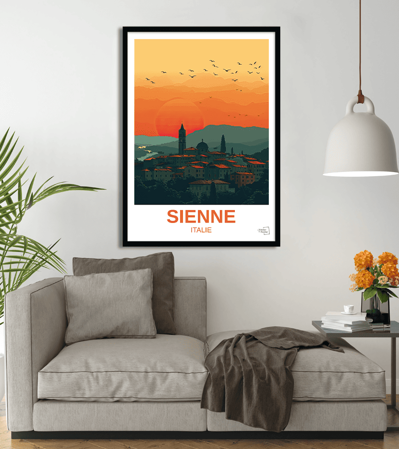 poster Sienne - Italie