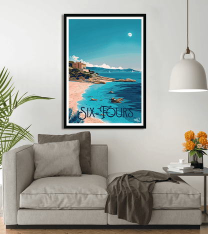 poster Six Fours les plages 