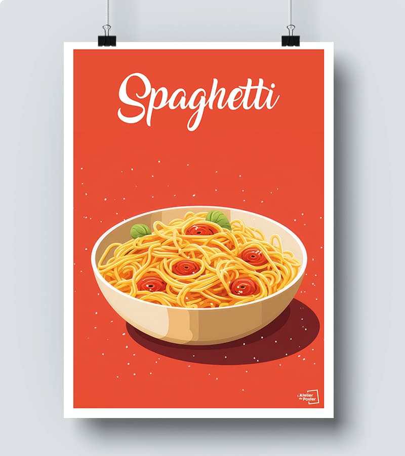 Affiche Spaghetti