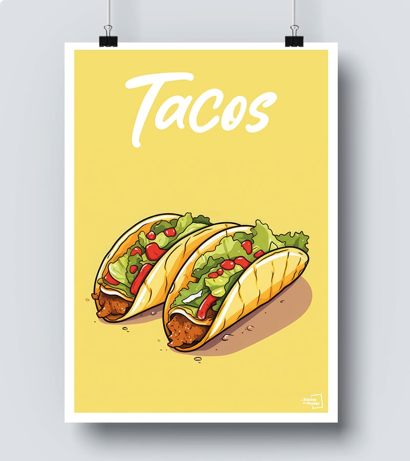 Affiche Tacos