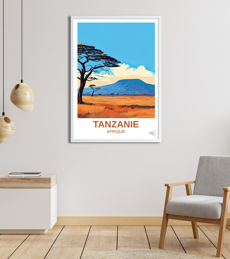 poster Tanzanie - Afrique