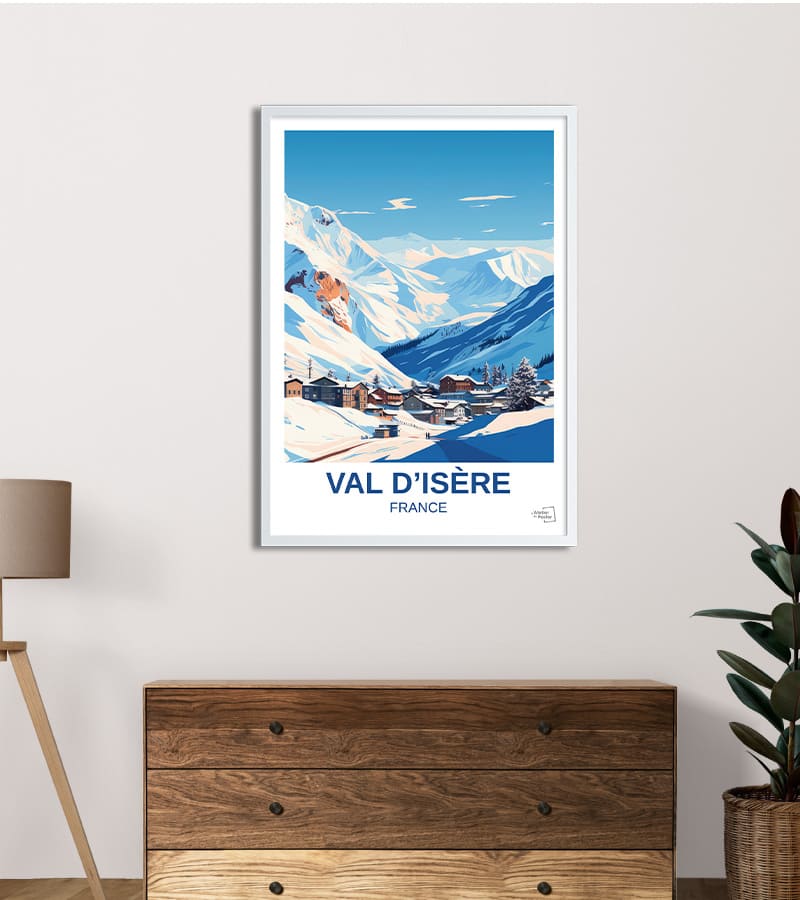 poster Val d'Isère