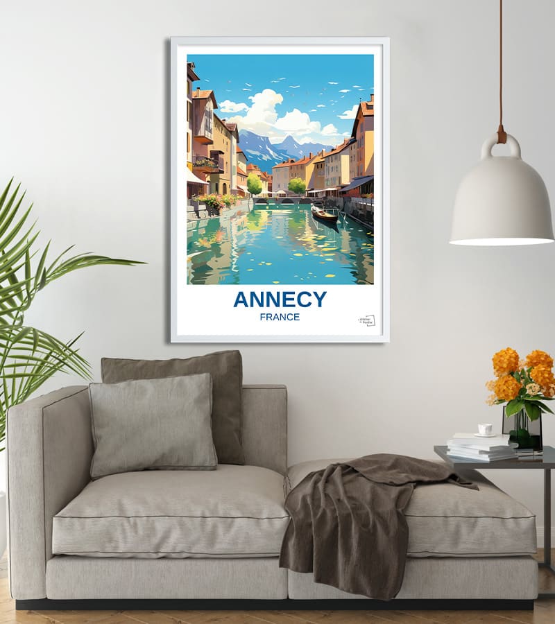 poster Annecy vintage