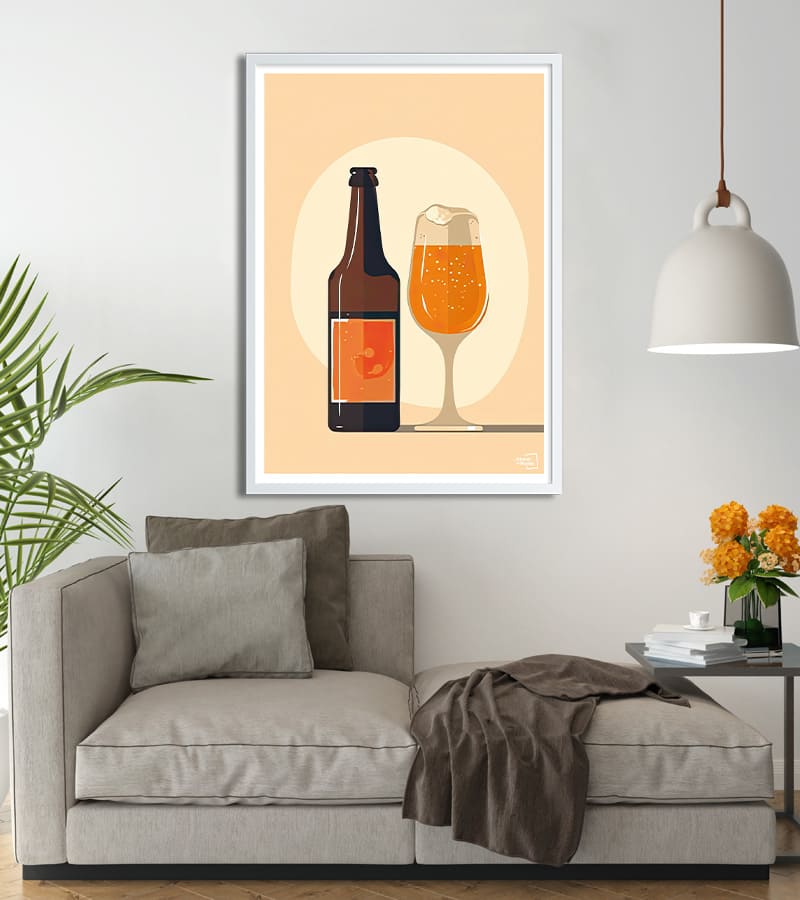 poster Bière