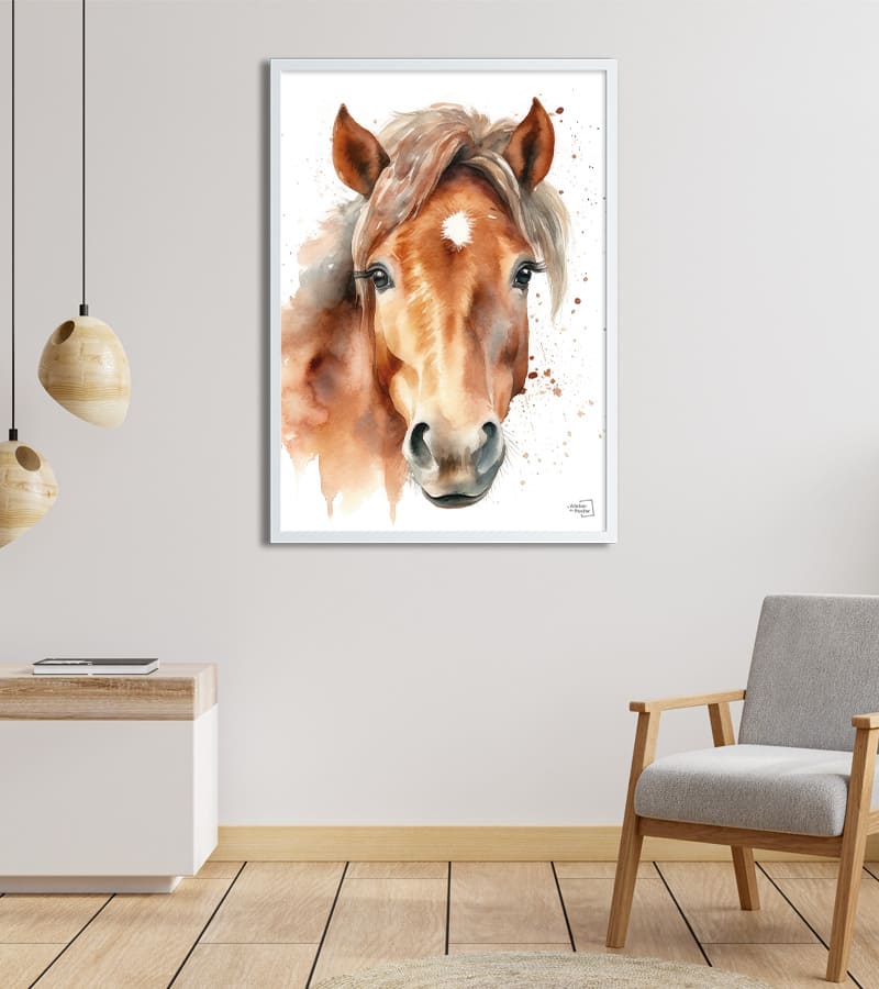 poster cheval