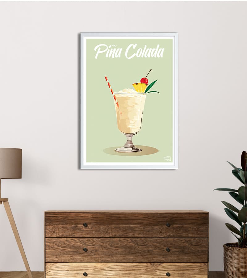 poster Cocktail Pina Colada