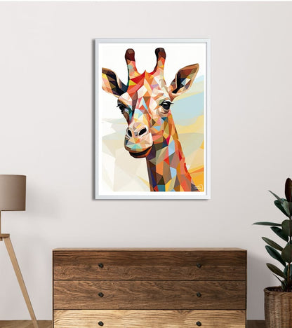 poster Girafe d'Afrique