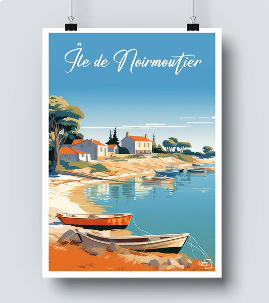 Affiche Ile de Noirmoutier