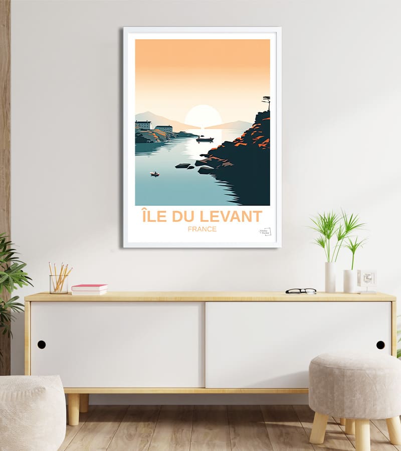 poster île du Levant