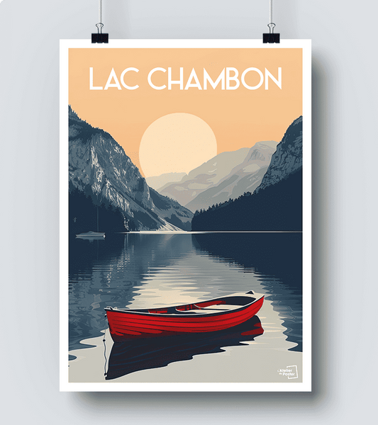 Affiche Lac Chambon