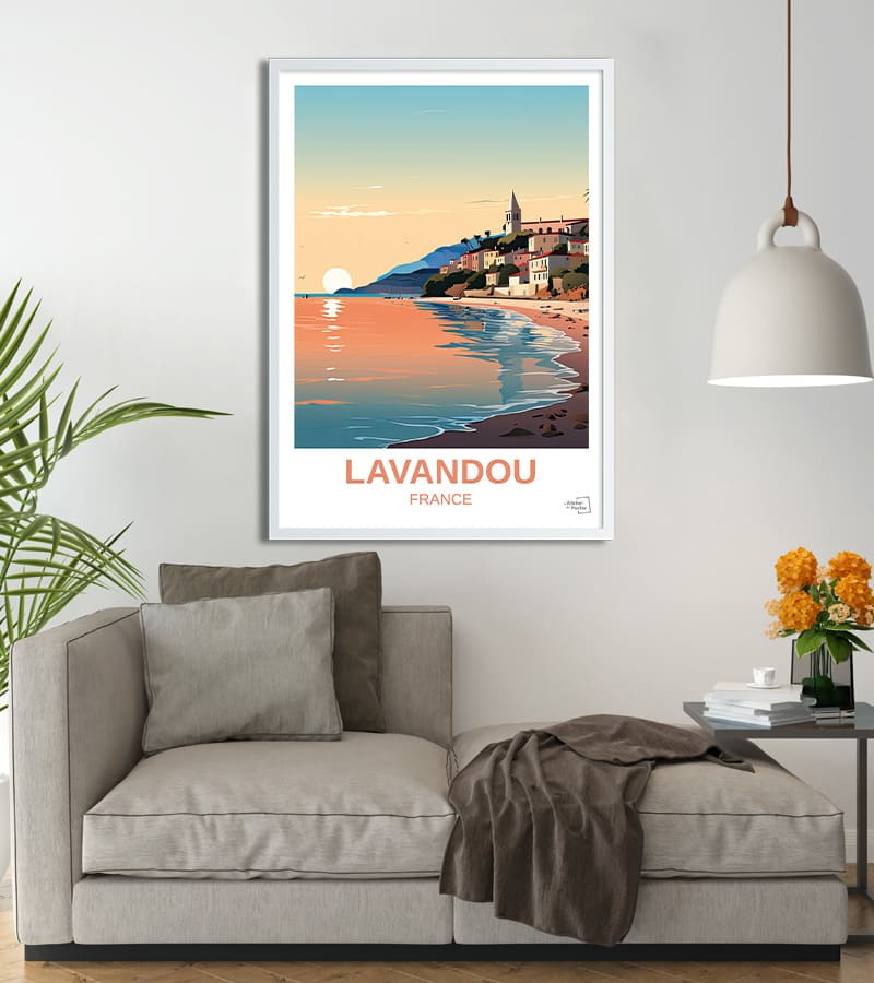 poster Lavandou