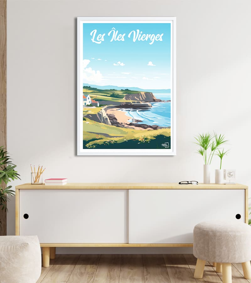 poster Les ïles Vierges