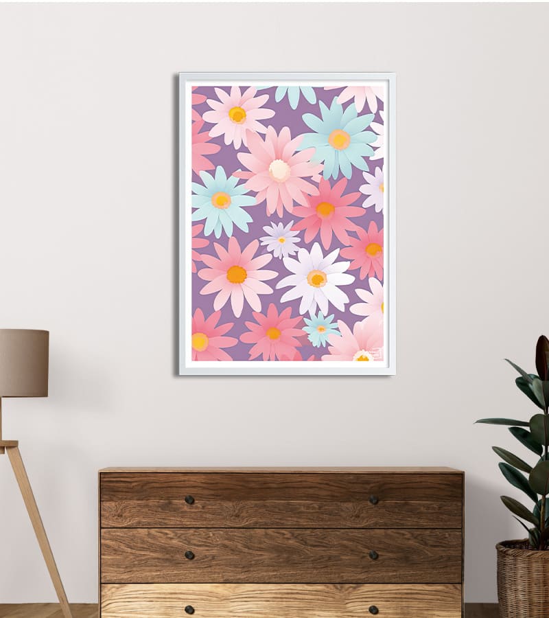 poster Marguerites - Motif