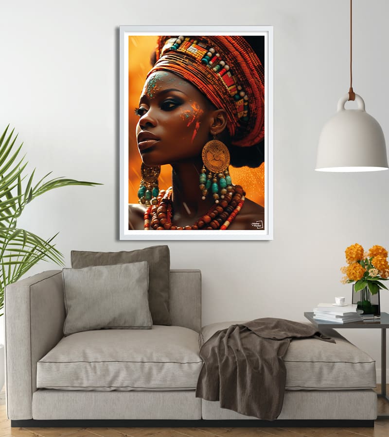 Affiche Africaine - Photographie