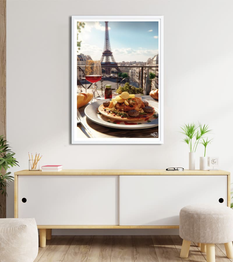 Poster Repas gastronomique à Paris