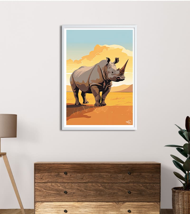 poster Rhinocéros