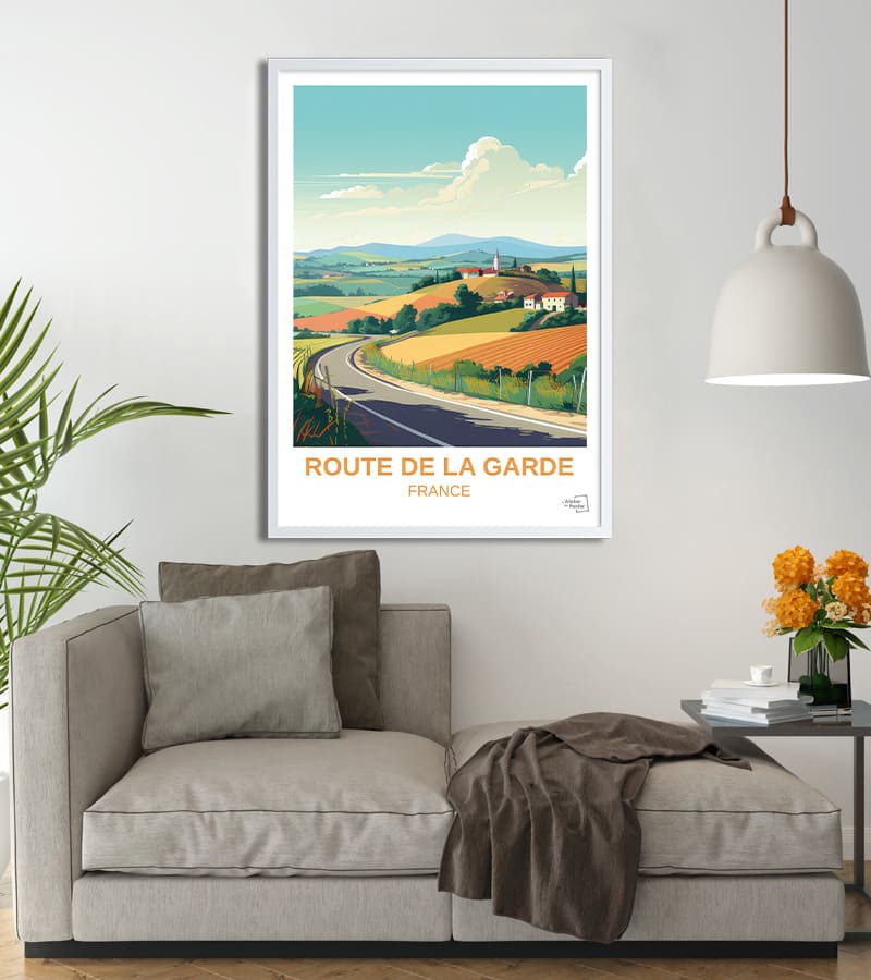 poster Route de la Garde