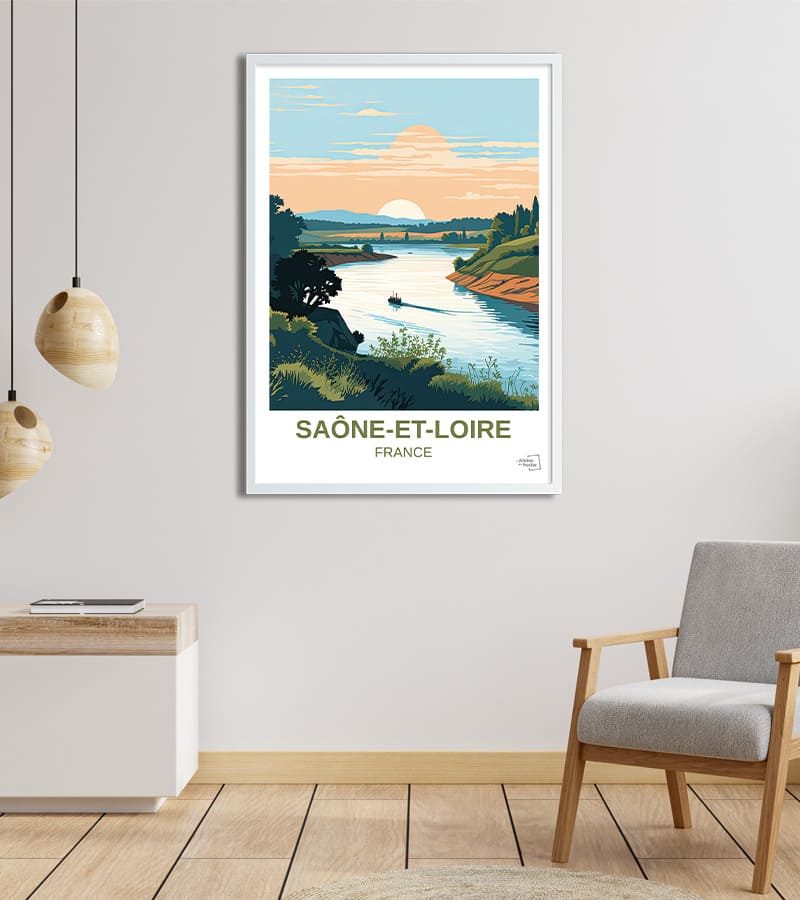 poster Saône et Loire