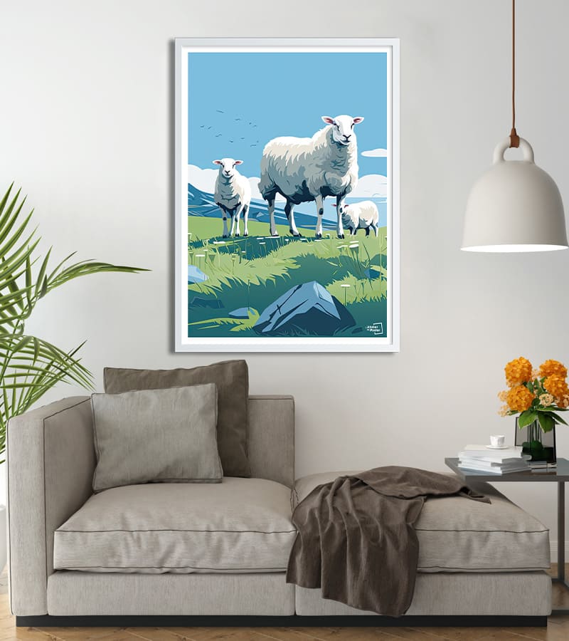 poster Moutons